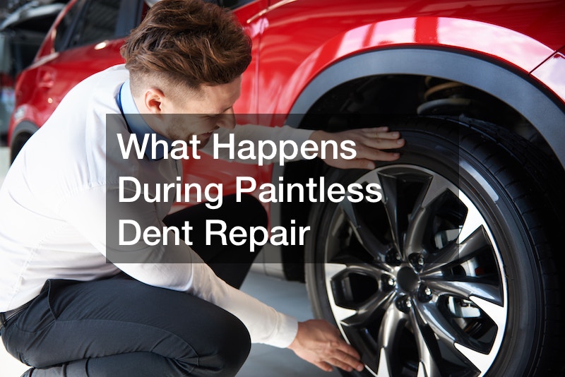 What Happens During Paintless Dent Repair